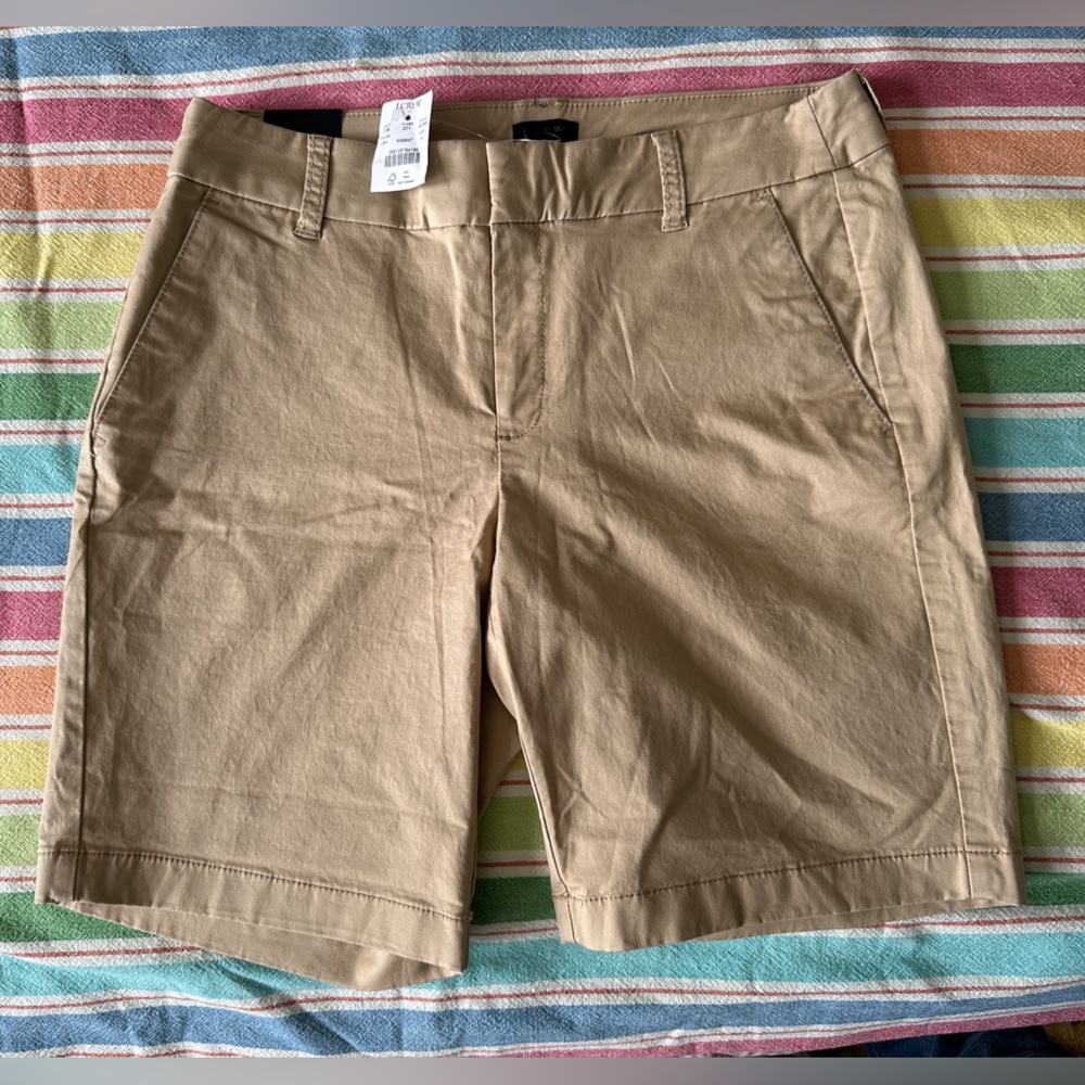 J. Crew Factory 9” Bermuda Shorts Women's Size 4 NWT